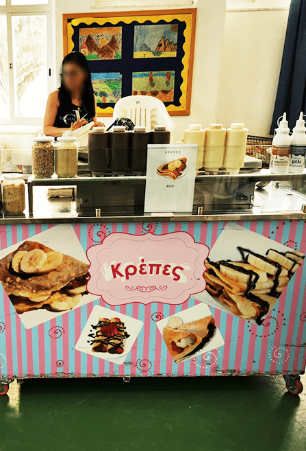 CREPE CART